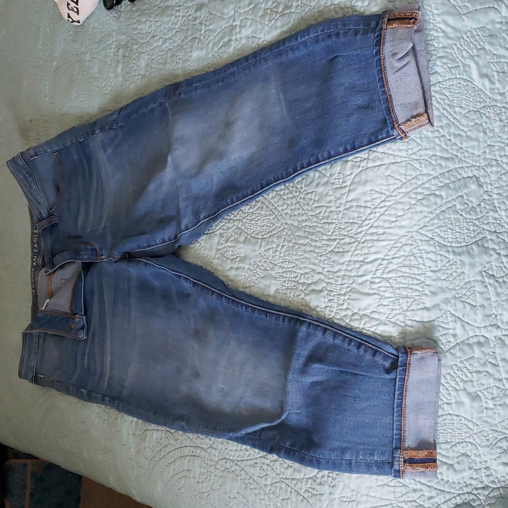 American Eagel super stretch crop pants size 14 xtra short
